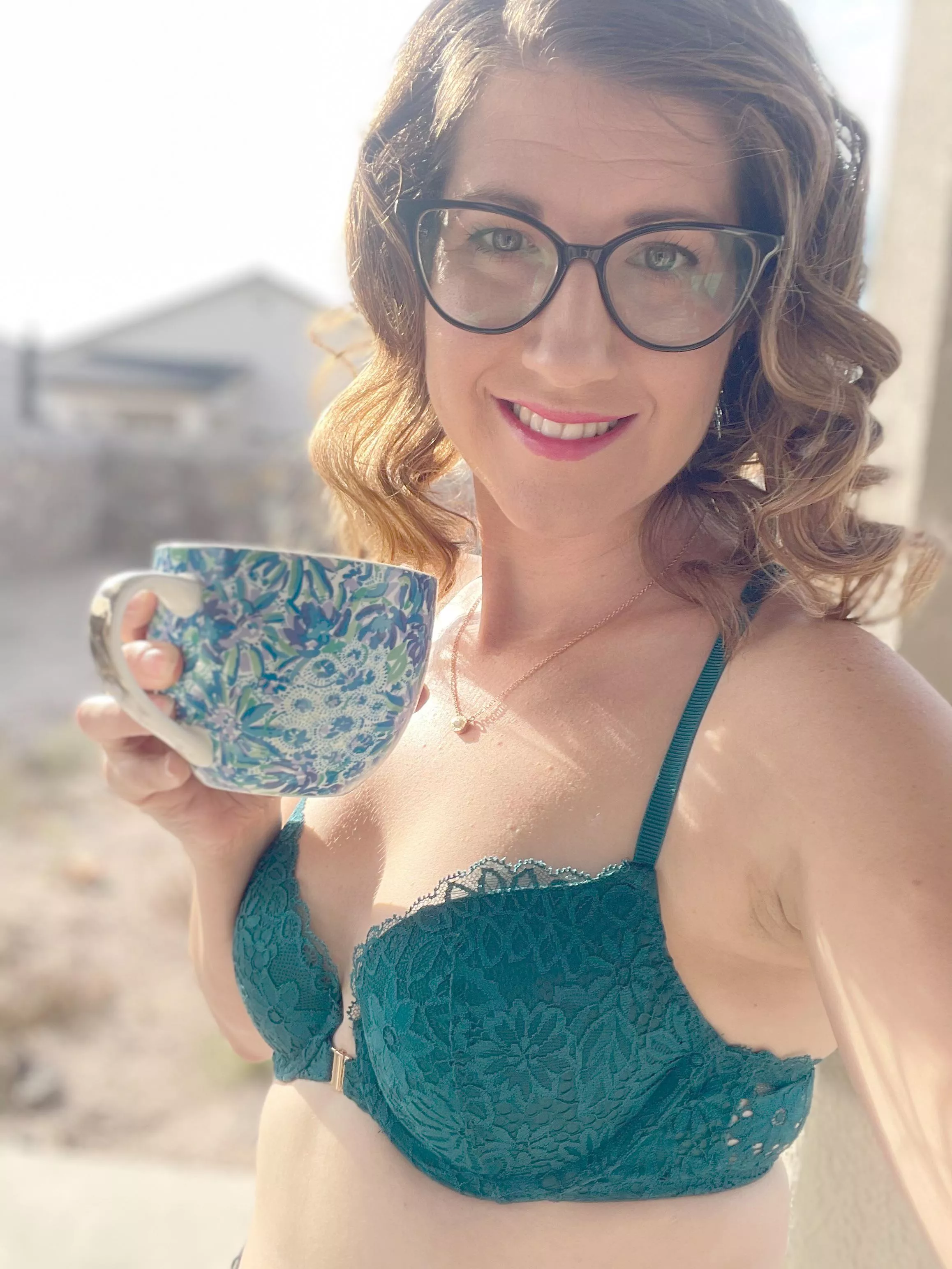 I love when my mug and bra match