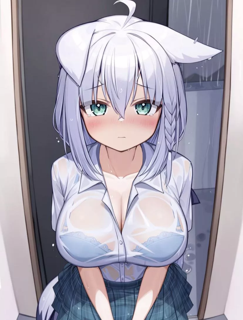 I’m a soaked kitty