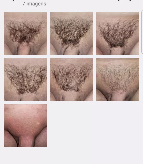 I've been 4 months, 4 weeks and 1 day without shaving and you, how long have you been?