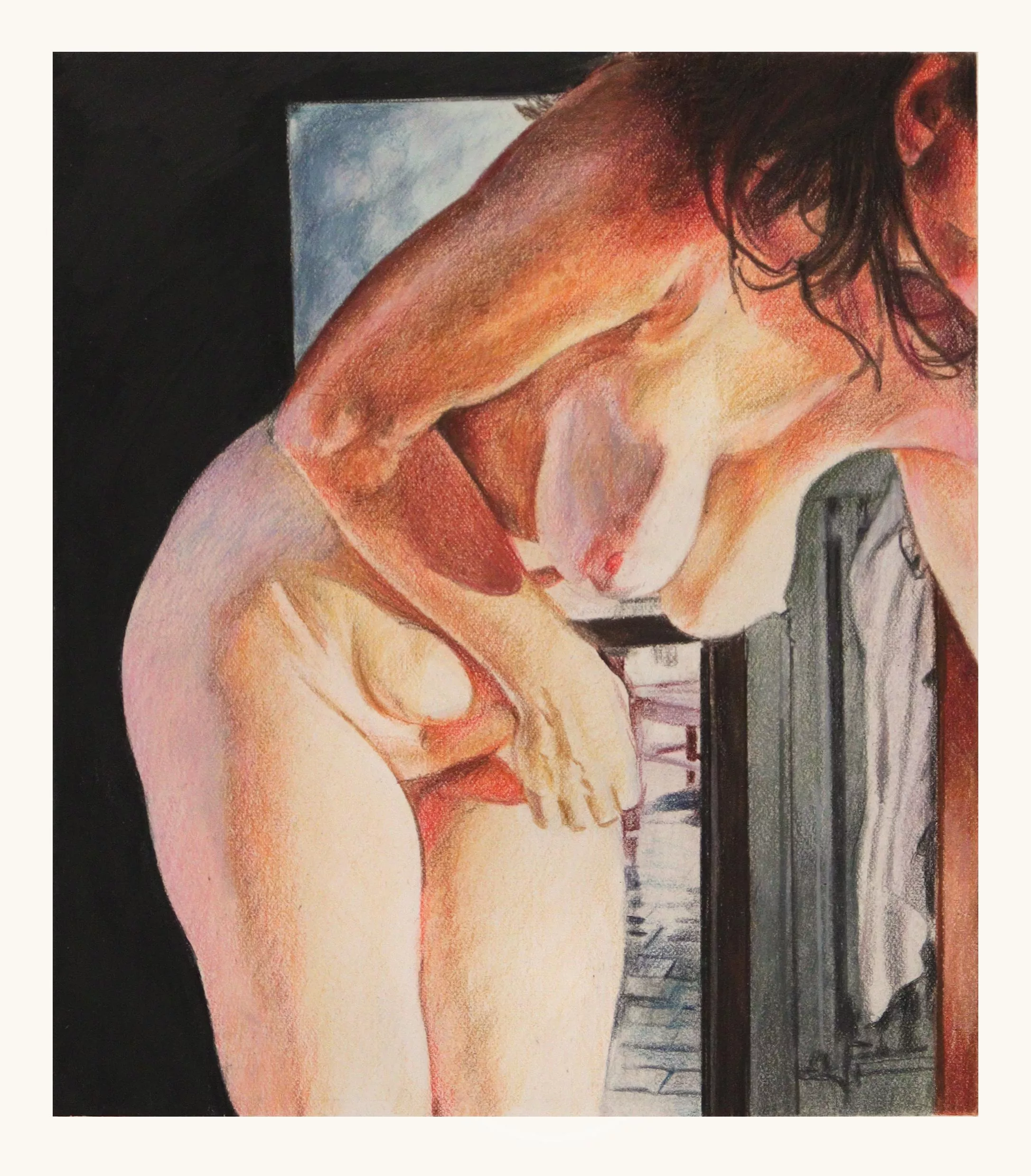 Leaning into warm light