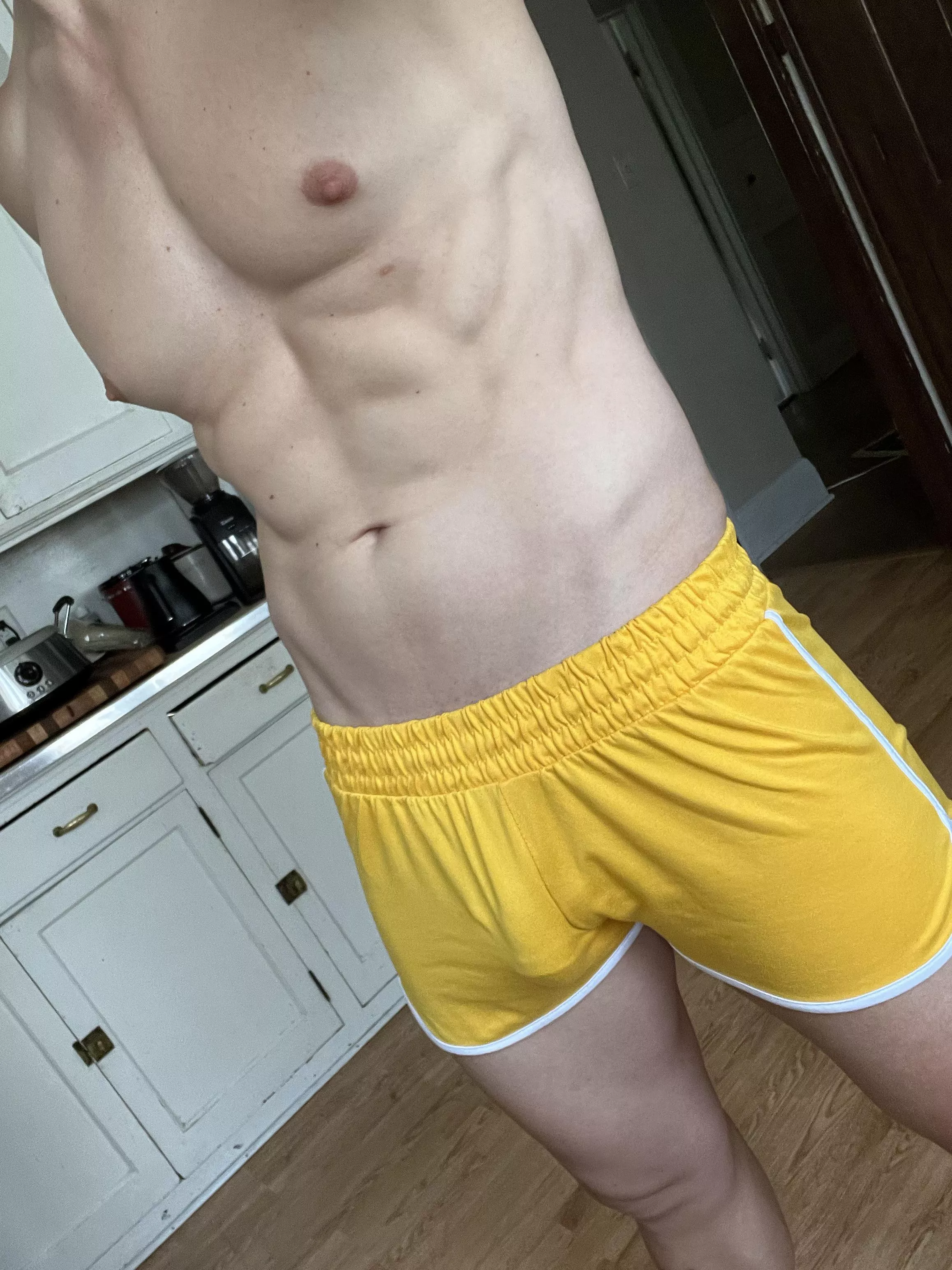 Like my new shorts?