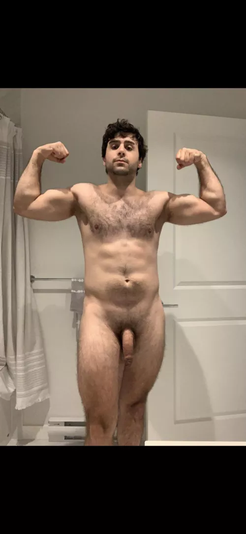 (M) How’s my firefighter bod?