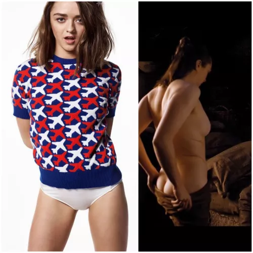 Maisie William's has me throbbing uncontrollably for her tight ass, I cant stop pumping and gooning for her