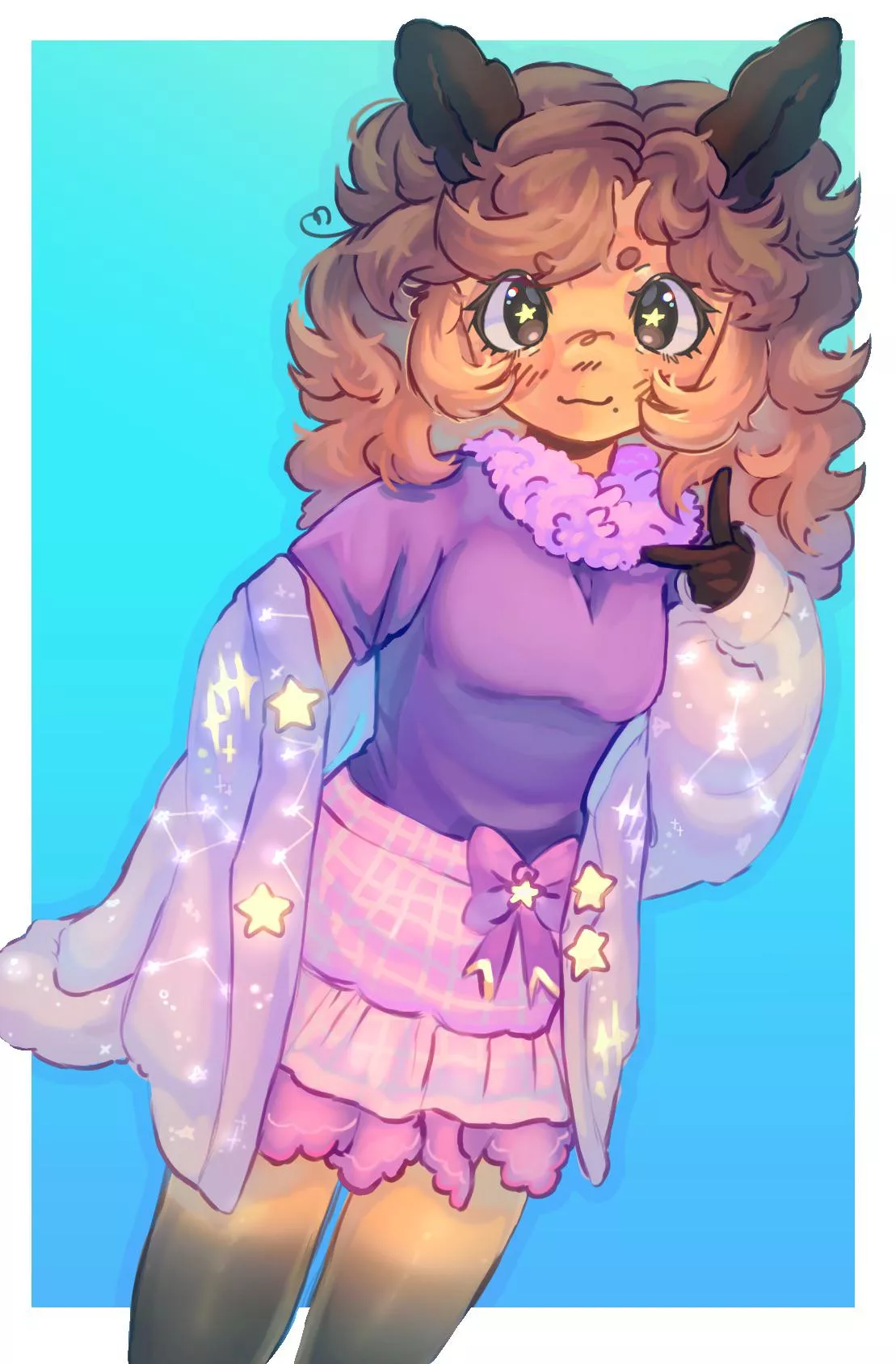 One Day Moth !! ( Art by me: PuppyyPawss @ twitter)