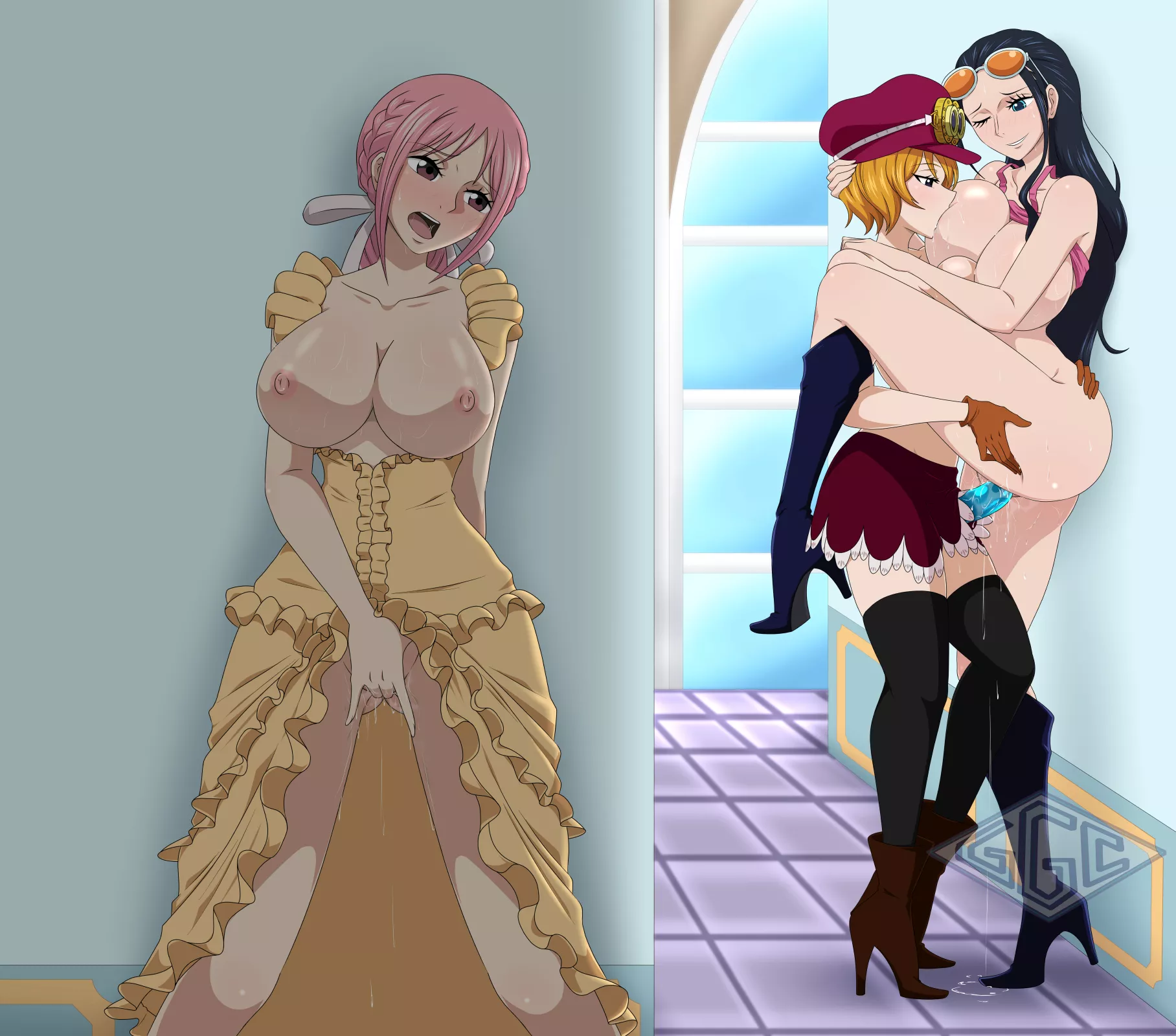 Robin + Koala (+Rebecca) (by me) v2. Feedback/critiques always helpful/appreciated