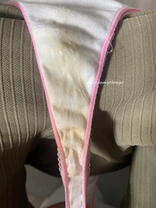 [SELLING] My panties get so creamy! Add ons available. Free UK shipping. DM for more details!
