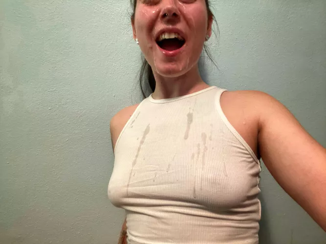 So much cum! 💦😜 (f) OC