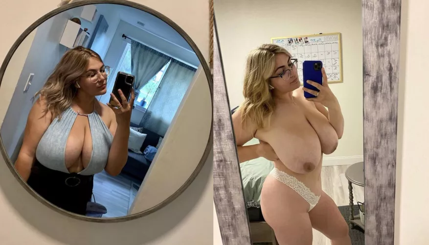 Surprise, they’re huge ;)