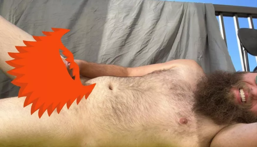 Viking beard in two places. 🧔🤭