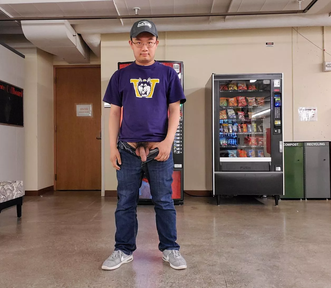 Want to grab some snacks at the vending machines?