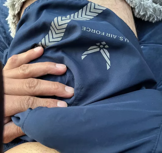 Working in my bulge- thanks chaturbate