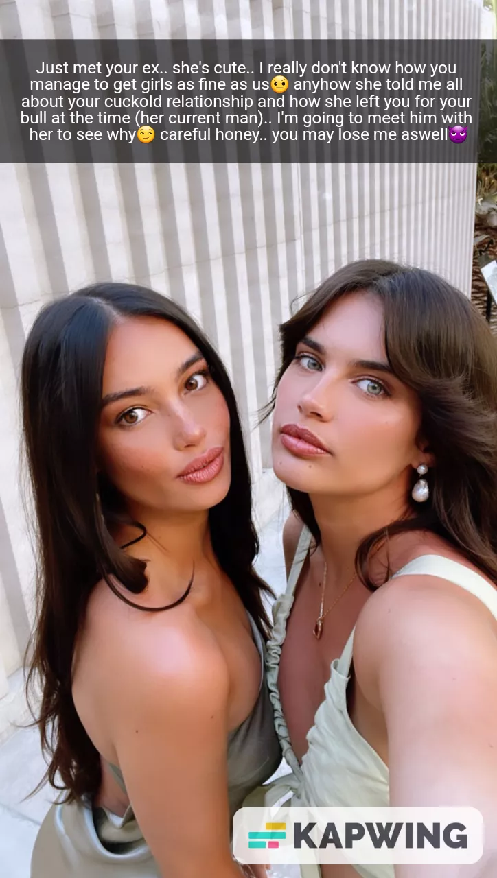 Your gf is interested in learning why your ex left you for the bull😏