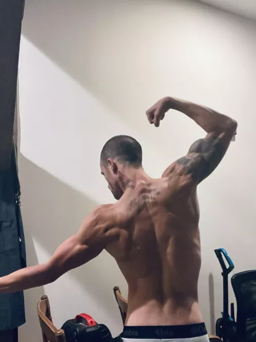 Your nails. My back. Understand?