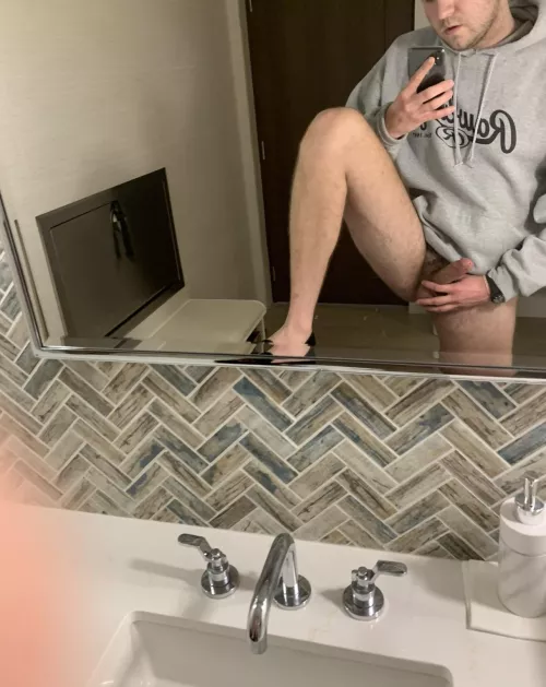 Country club bathroom