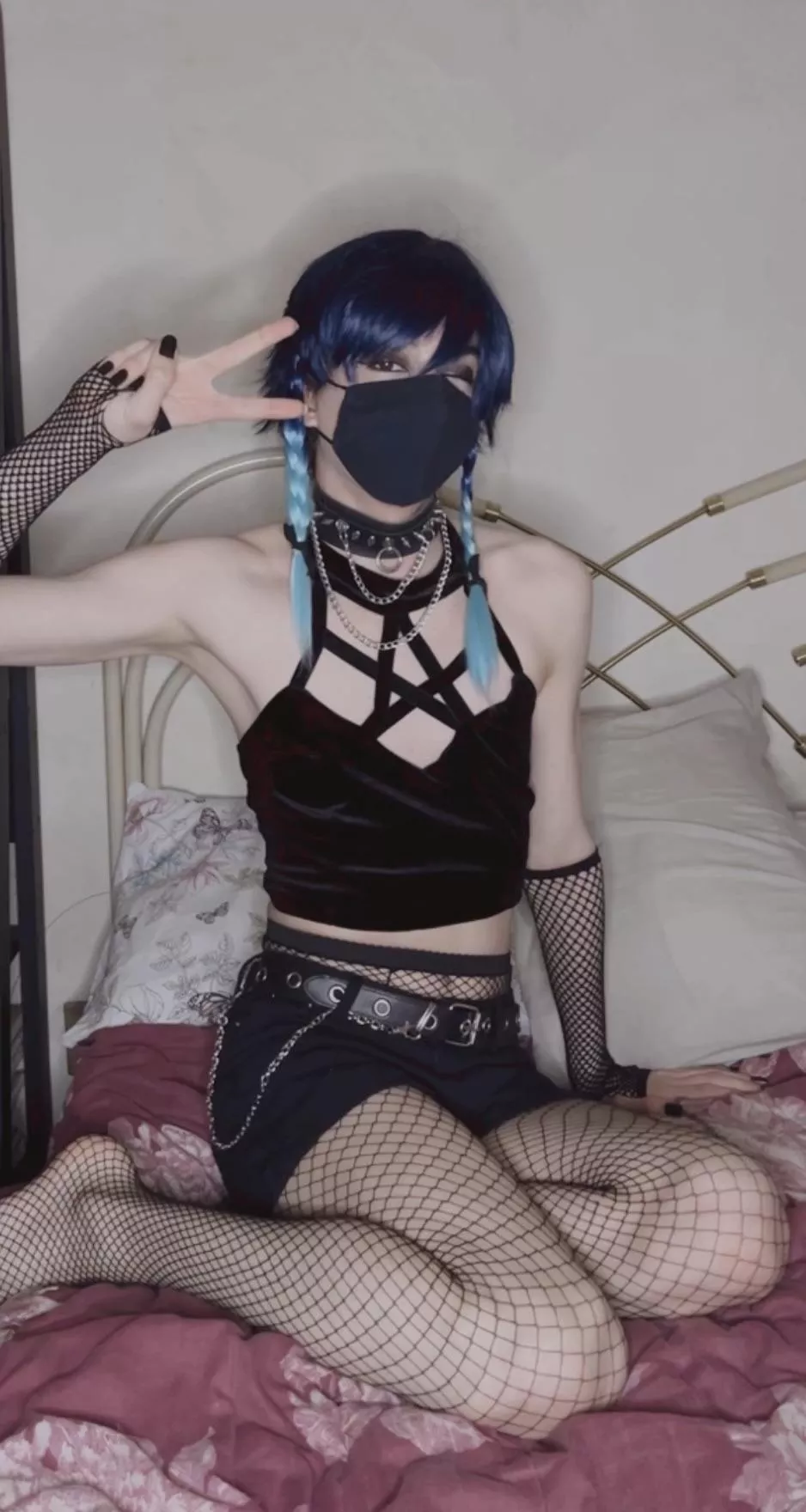 Do you think I am a cute goth boy? 🥺