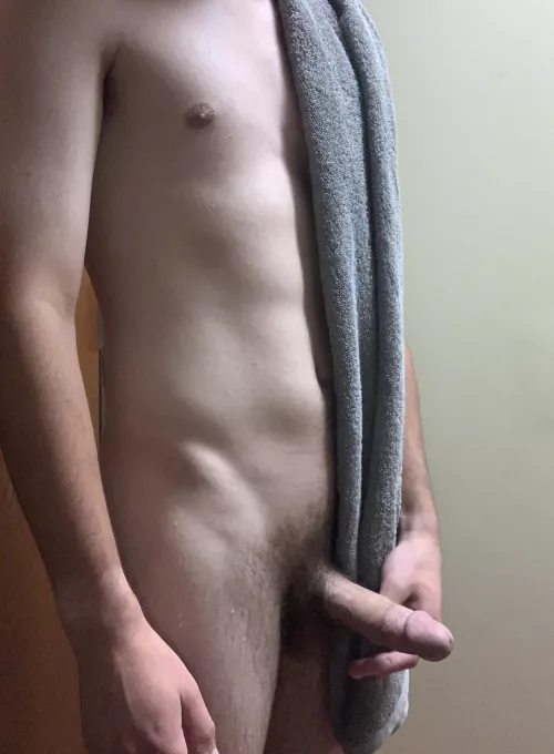 Got a boner in the shower…