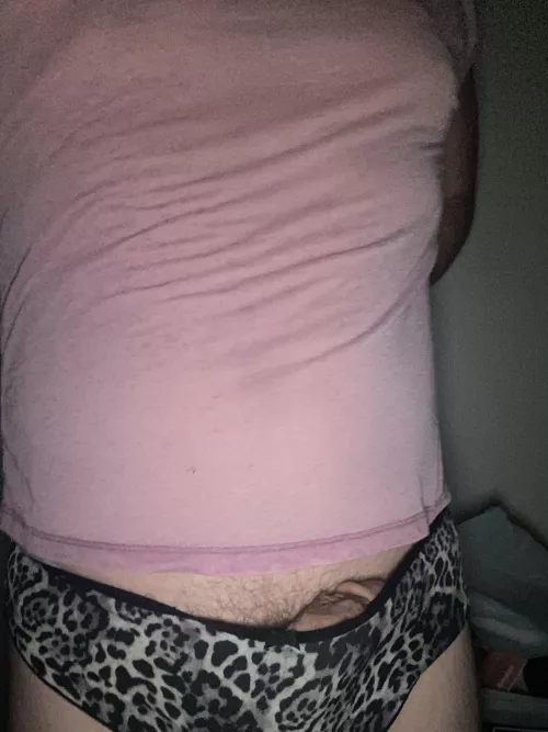 I canβt make it through the night w out sneaking into my wifeβs soft shirts and panties. ::blushes::