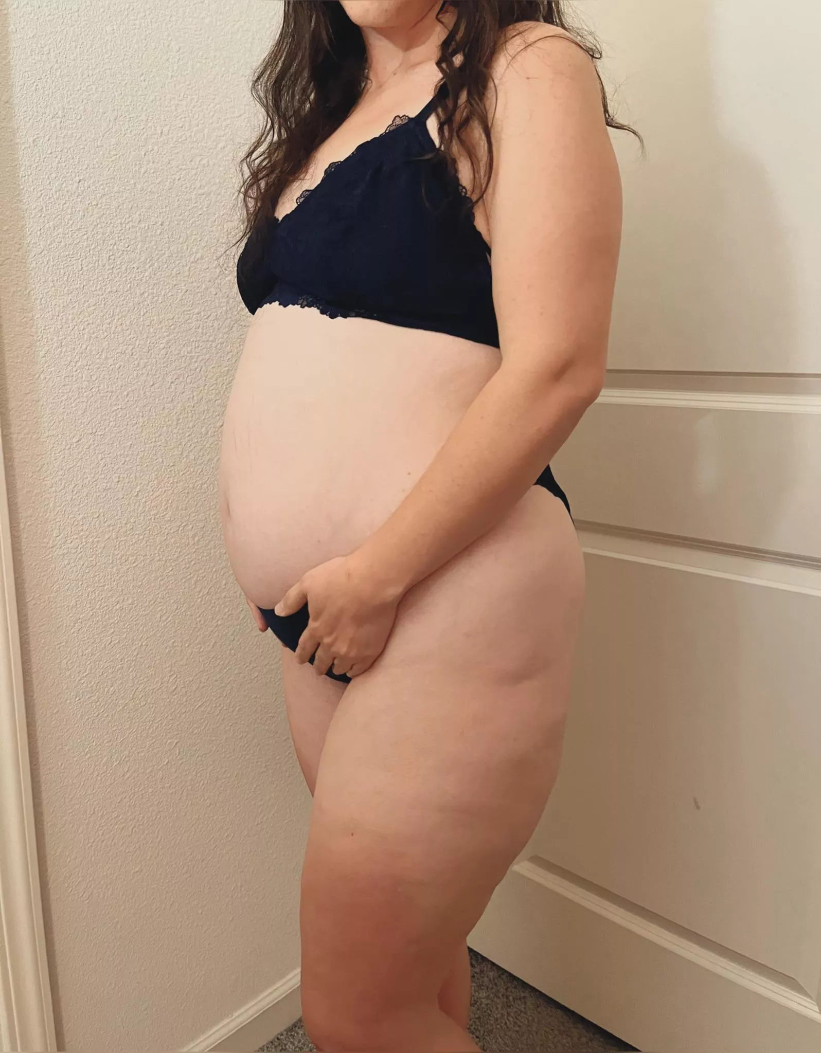 I may look innocent but I’m pregnant, horny and needing to be pounded 😈