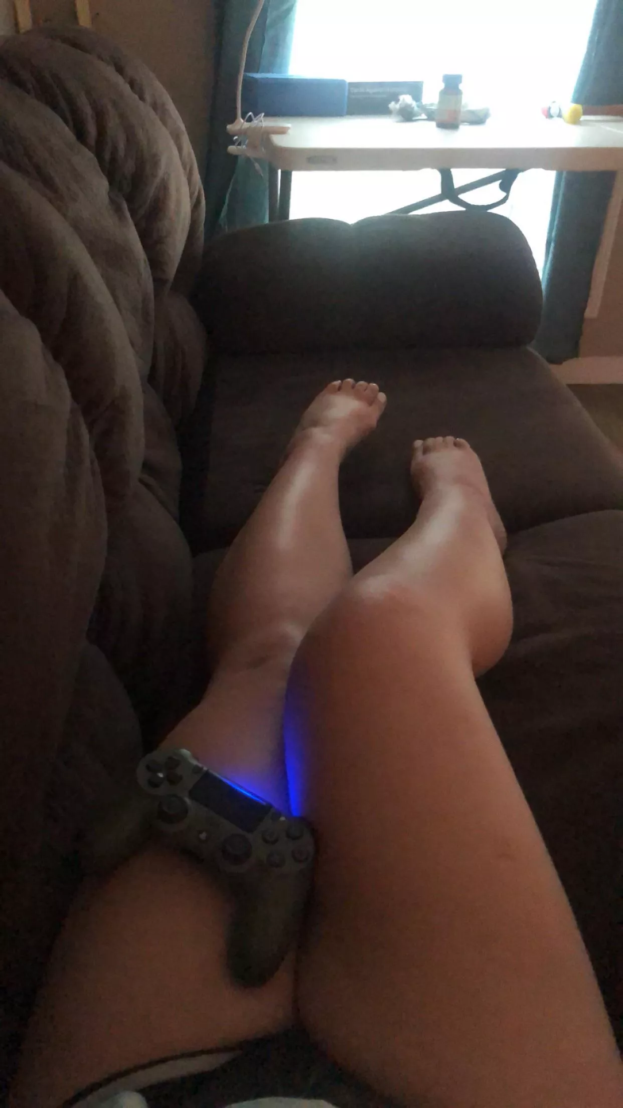 I’ll stop playing my game if you grab them 😘