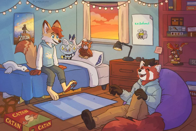 Illustration for someone on Twitter :) (art by me _capycorn)