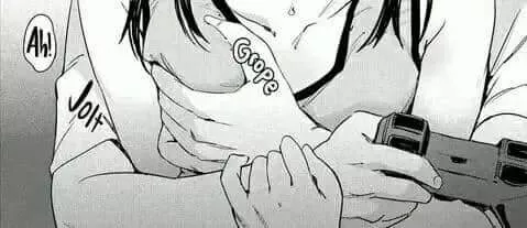 LF Mono Source: 1girl, gamepad, breast grab, clothed breast