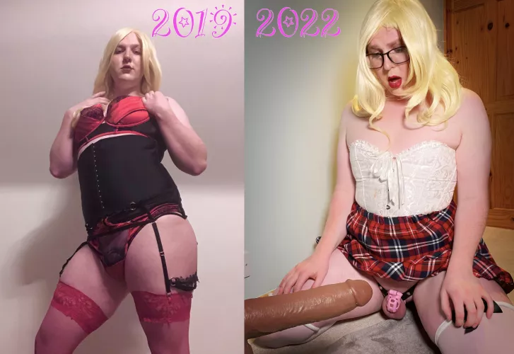 Progress pic ☺️ did I get cuter 🥺