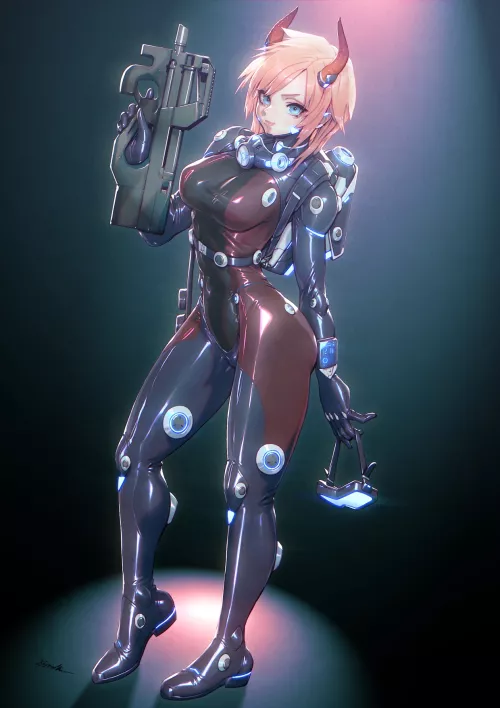 SF Diving Suit Girl ( kio naoki ) [Original]