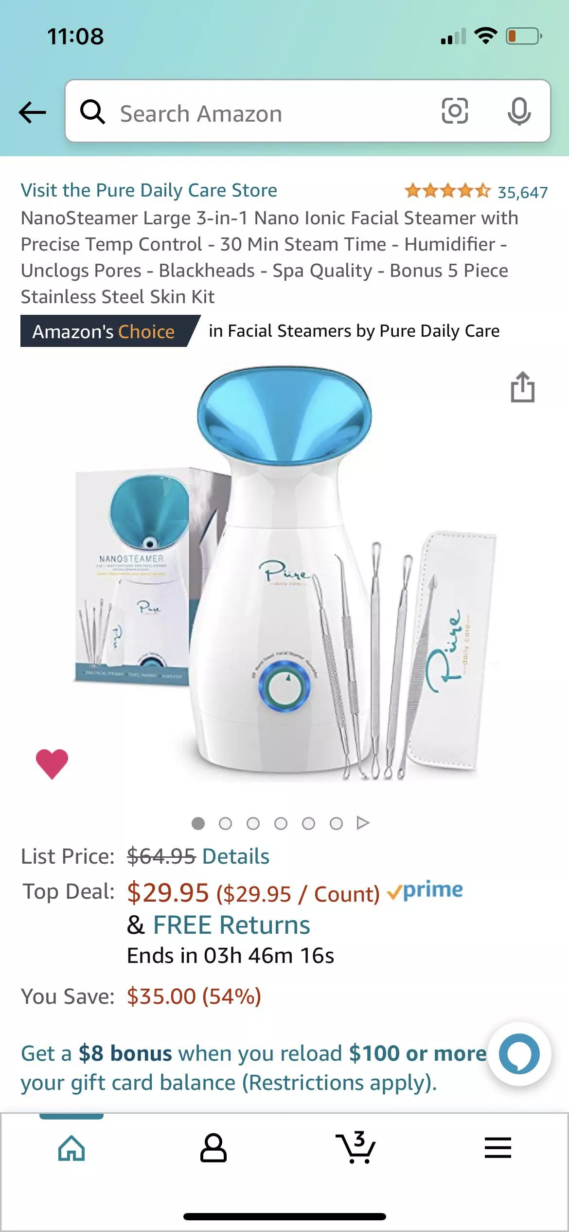 Amazon’s deal of the day for all my fellow dermatillomania friends <3