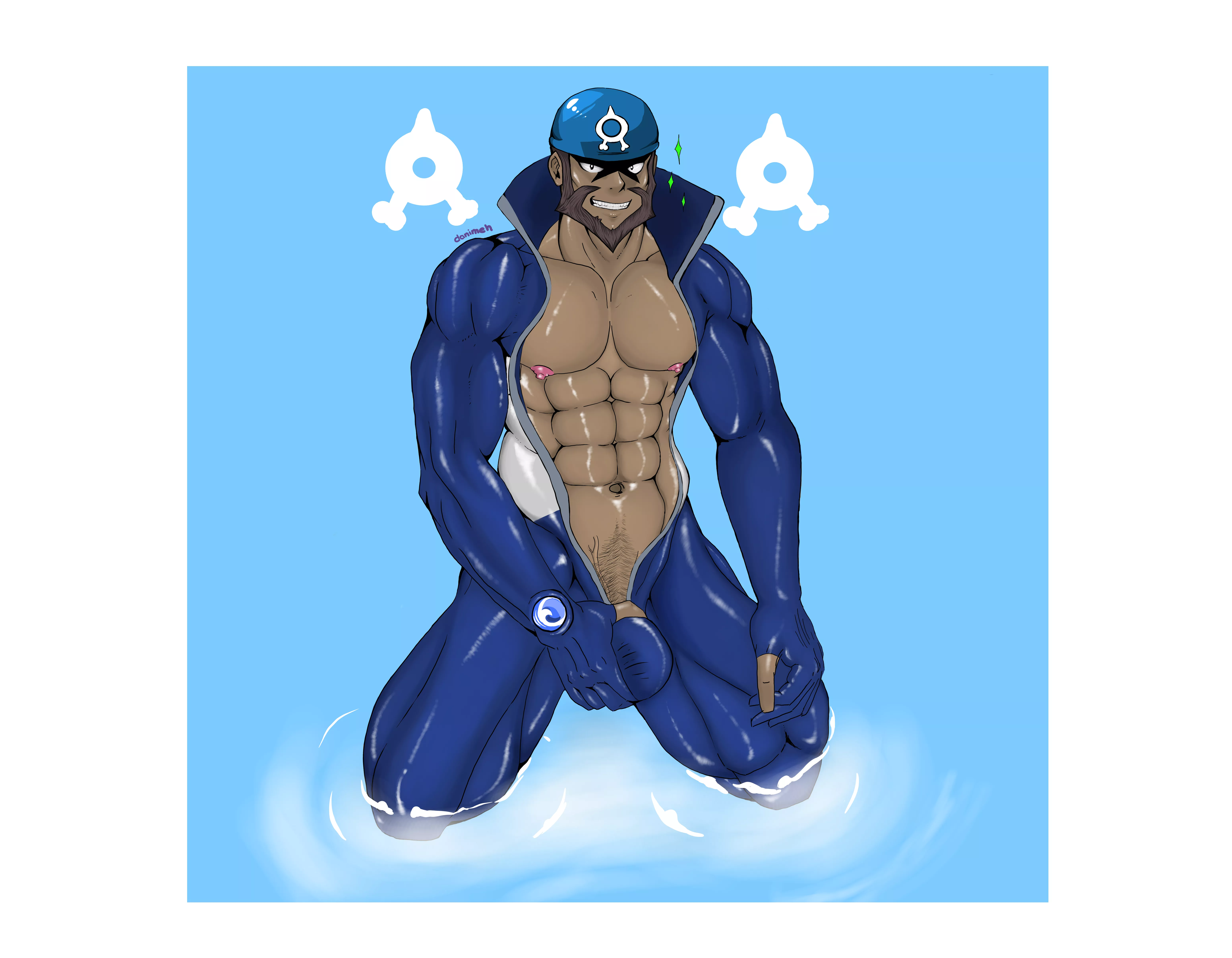 Aquilles/Archie from Pokemon is so damn hot (NSFW ALT IN TWITTER @danimehsketchy)