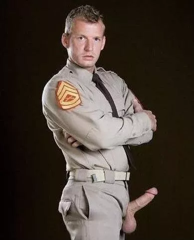 “Horny Officer” … “Horny Officer” …