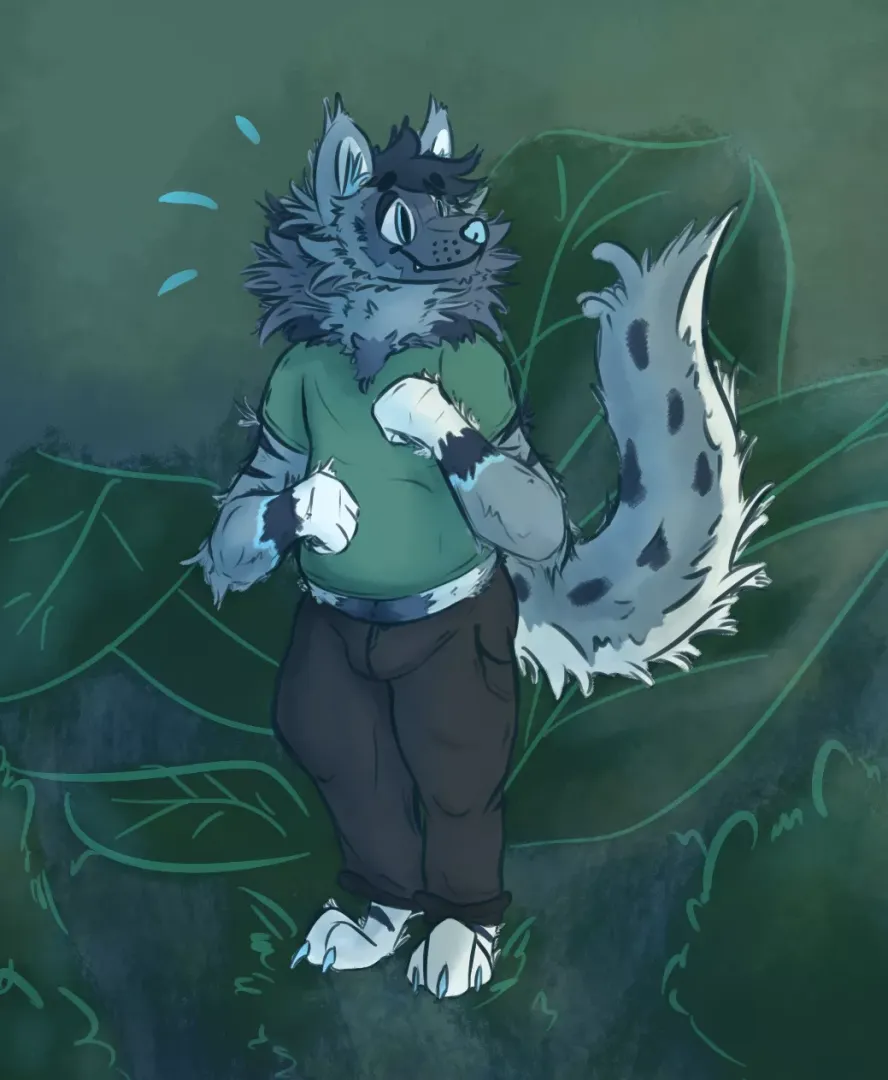 I drew a chubby yeen and I wanted to share it here