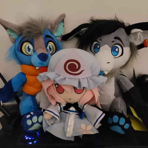 I got 2 new fluff balls from Build-a-fur