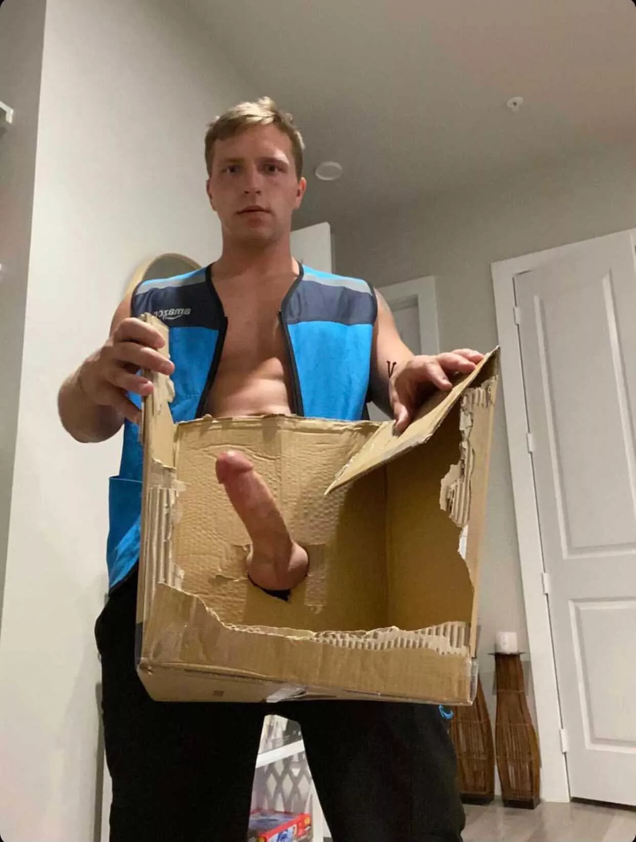 I got a big joystick to game with 🕹