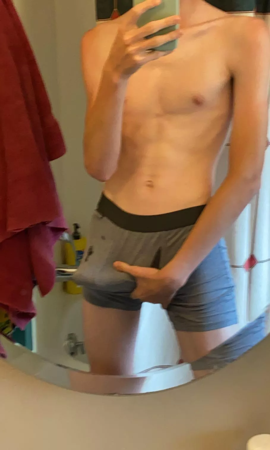 i’m always horny when i get out of the shower