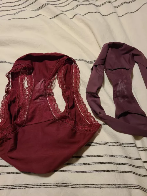 last 2 days of my worn panties :)