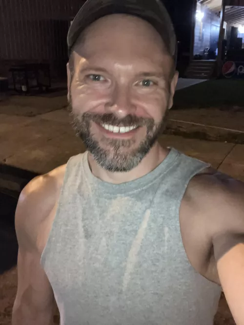 My first nighttime selfie post haha