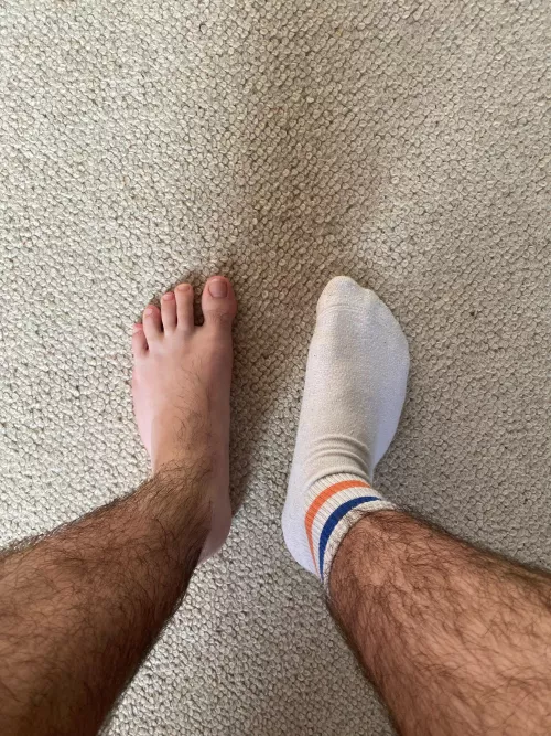 Socks on or socks off ?