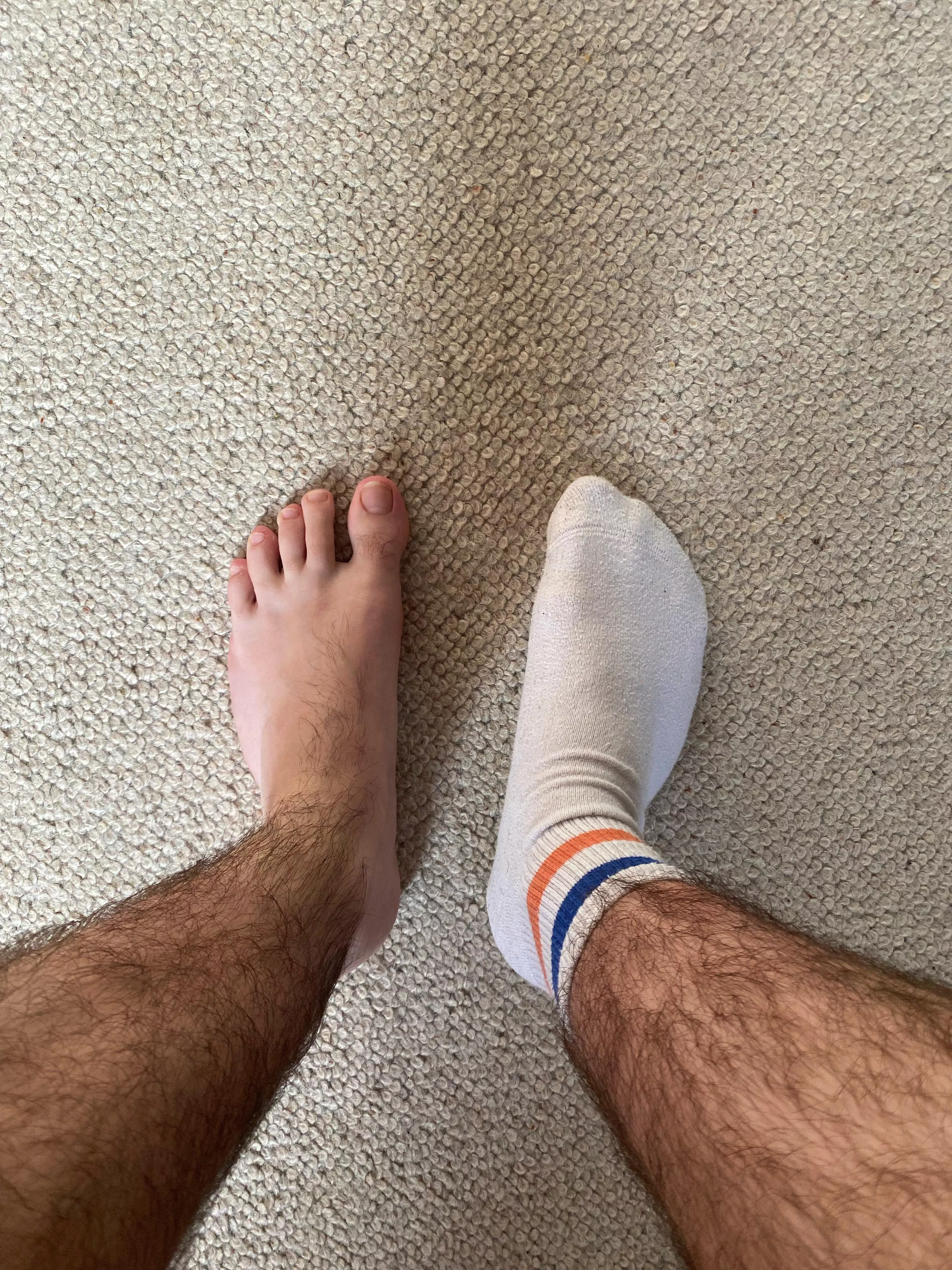 Socks on or socks off ?