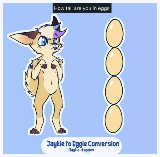 [ Art by me! ] Jaykie:Eggie conversion