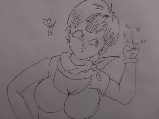 Cute Bulma 🥰 (xAczerGoku) (Me)