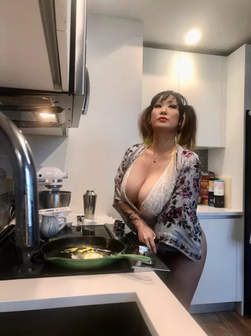 Eggs didn’t turn out this morning, guess I’ll have sausage….