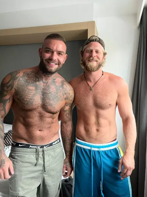 I had a lot of fun with my straight tattooed friend