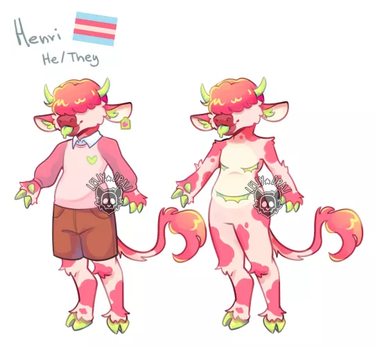 I made a new oc! He was supposed to be an adopt, but i got attached