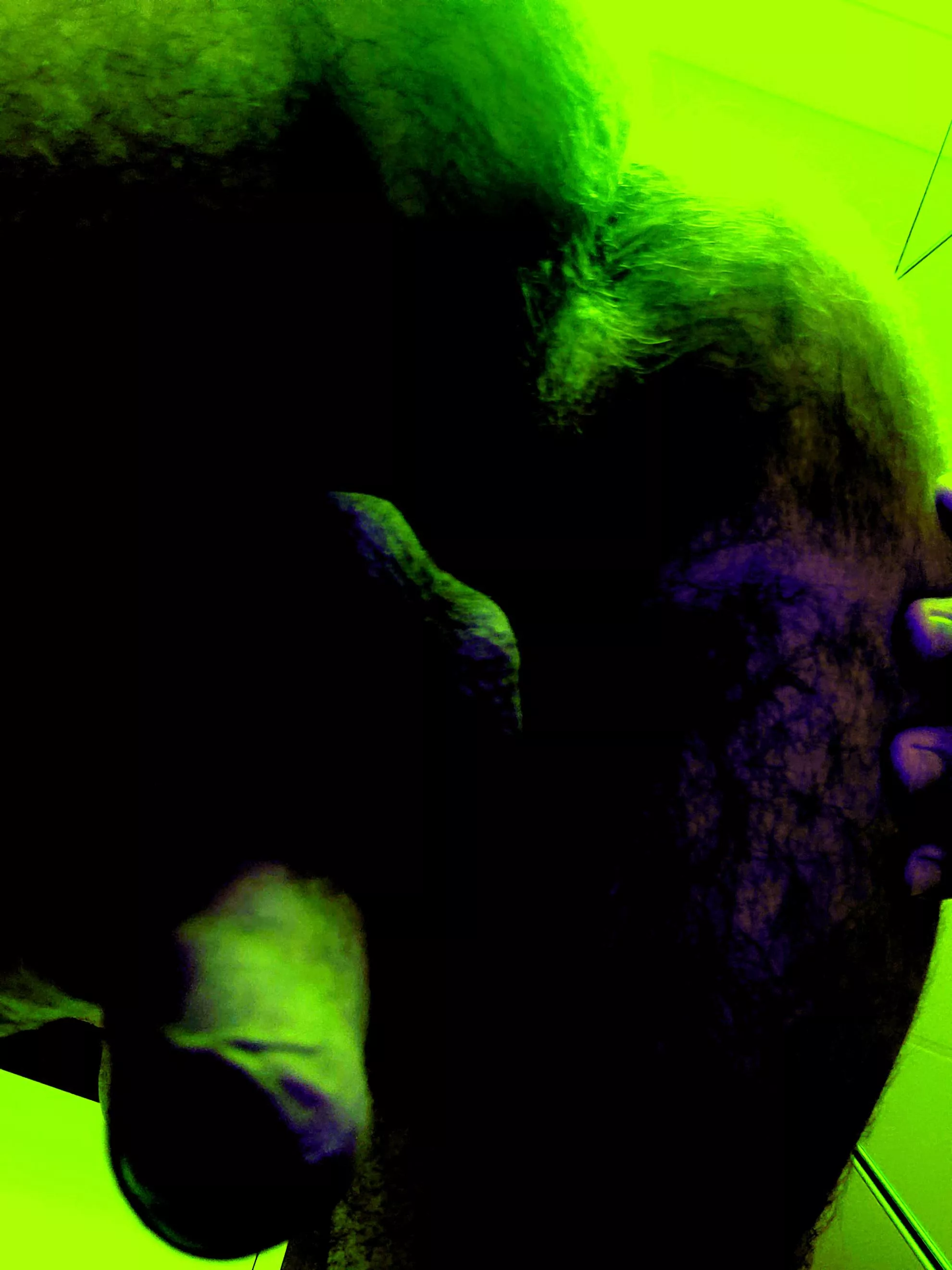 Imagine you can't see anything and you can only use your nose and mouth, where do you start?