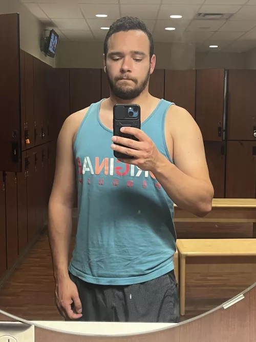 I’ve been going to the gym more regularly. A bit of progress here. Small steps!