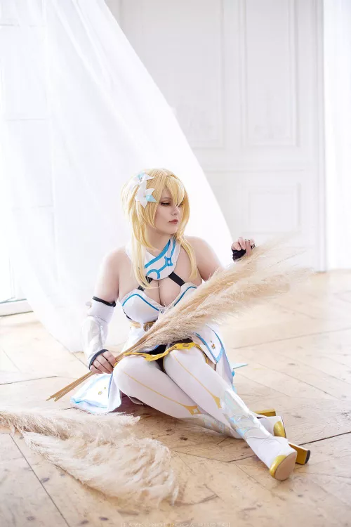 Lumine from Genshin Impact🌸 We finally got our twins photoset! I'm so happy!