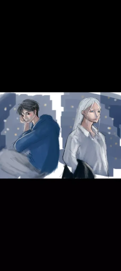 My OC characters. I draw them when I take a break from class.