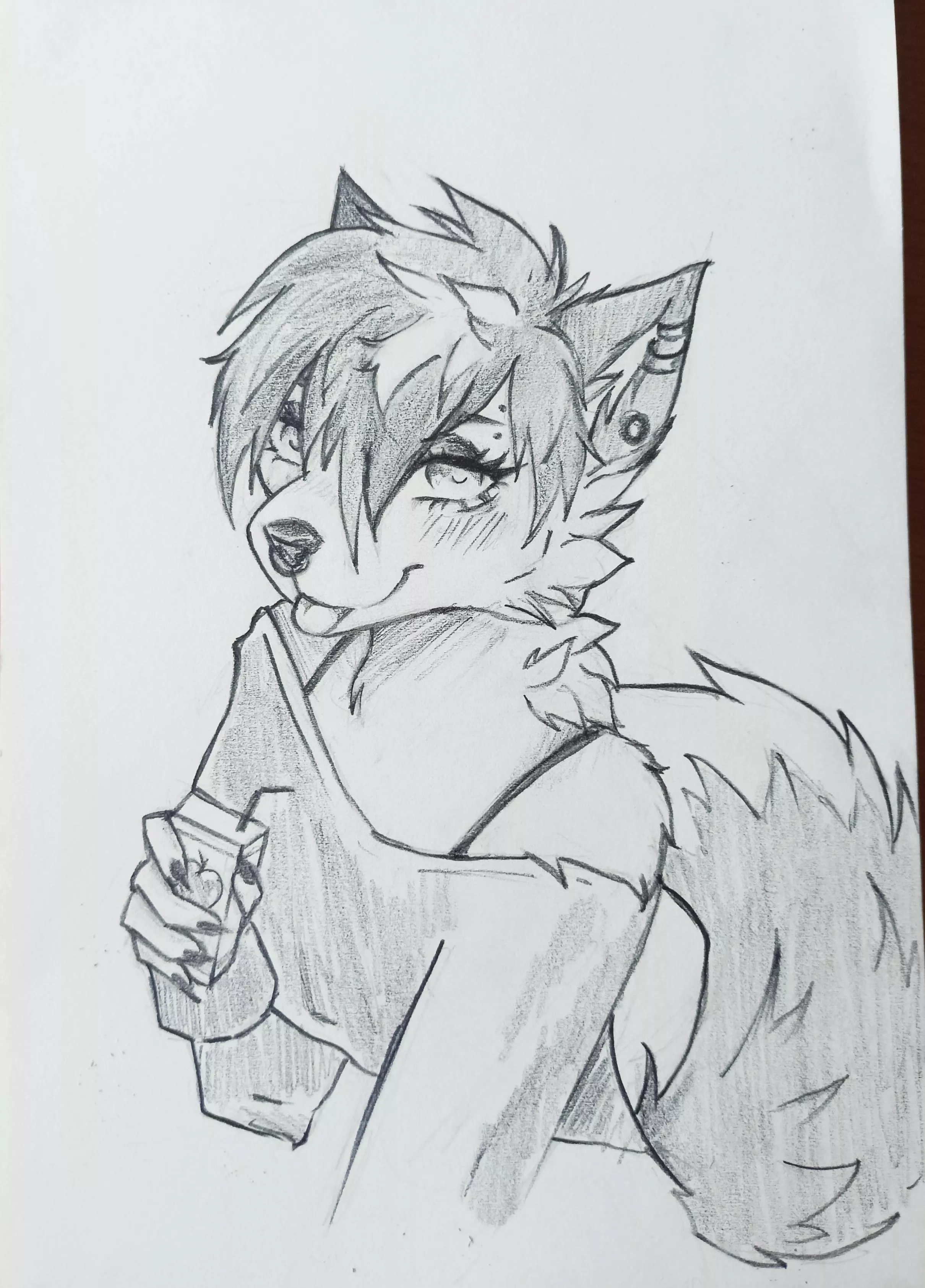 today's school sketch