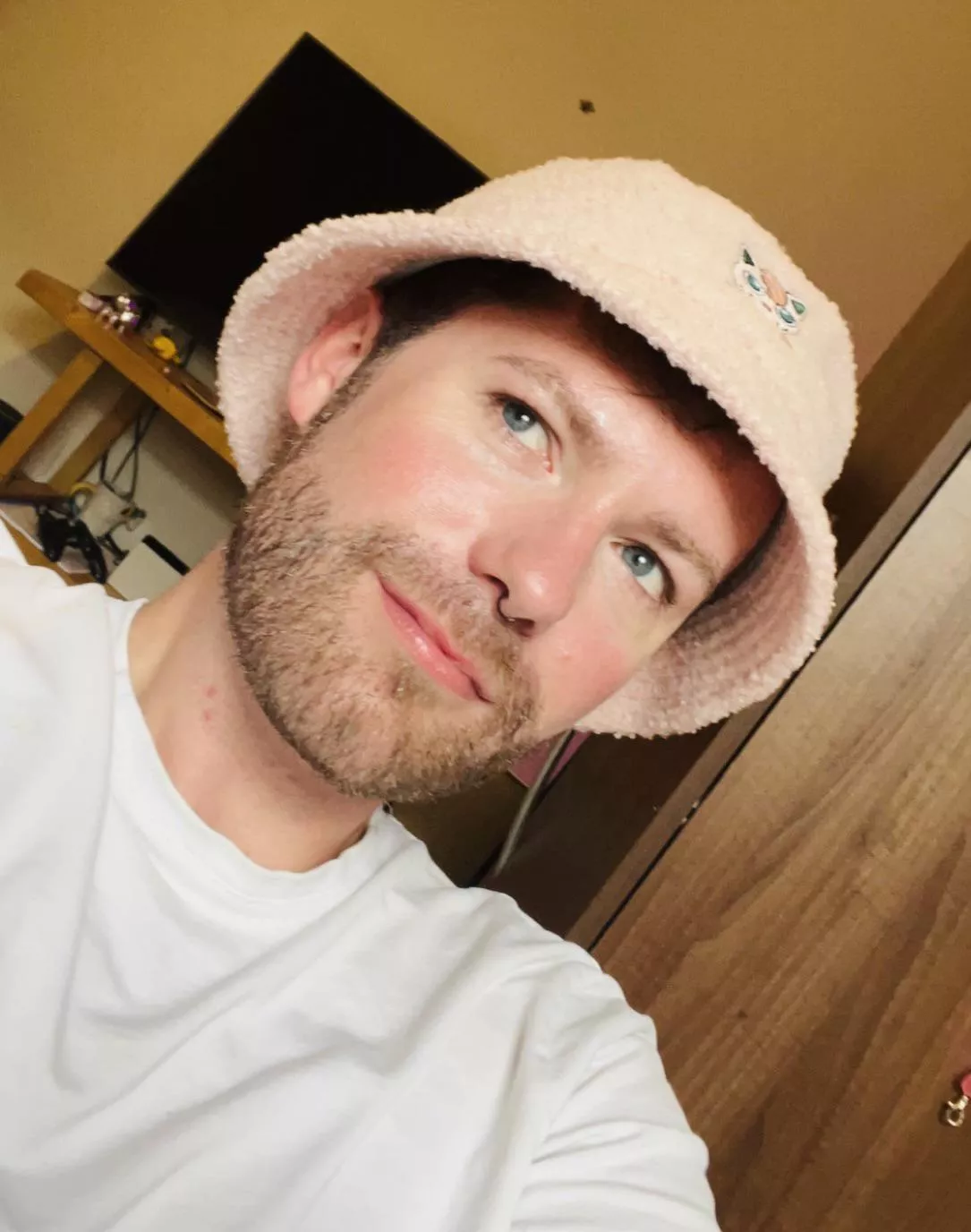 What you saying about a fluffy Jigglypuff bucket hat? Day 3 of round 3 of covid 😅