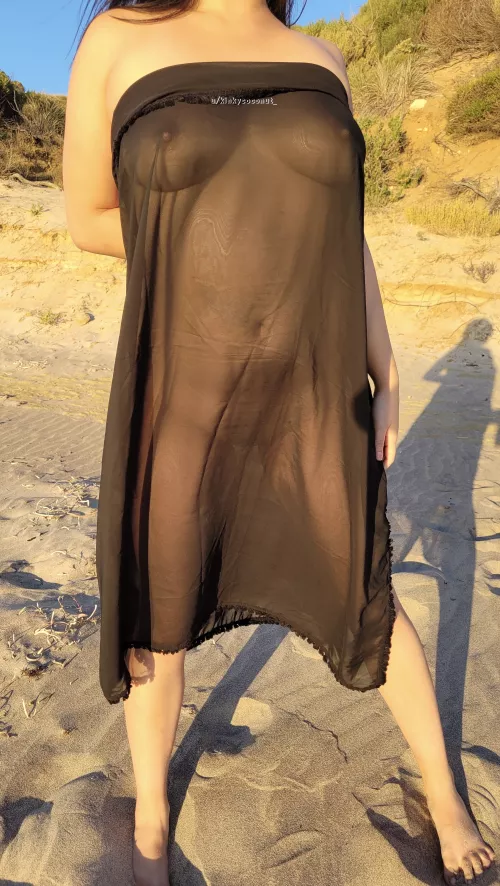 Would you like me to wear this to the beach? or does this cover too much